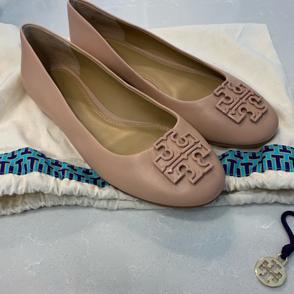 Tory Burch ballet flats with original shoe bag
